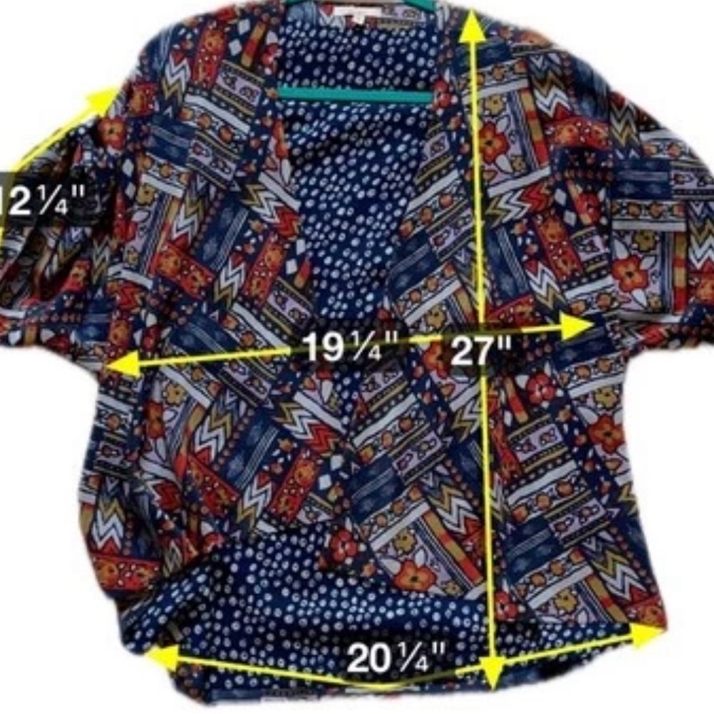 Porridge Anthropologie Patchwork Print Top Eclecticcore Artcore Blouse Sz Small - Picture 10 of 14